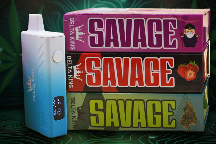 Savage D8 THC Vape Disposable
